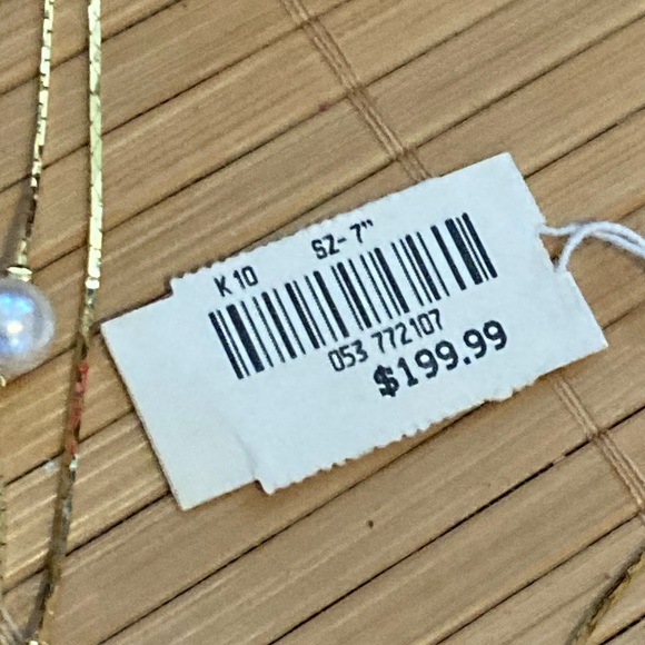 Long double strand gold and Pearl necklace - Picture 6 of 6